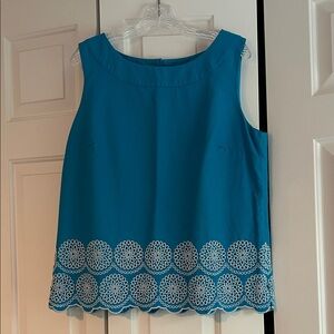 Talbots sleeveless top size 14. Great condition - worn once.
